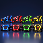 Kit laser game Lumo Arena 4 joueurs : 4 blasters et 4 gilets lumineux